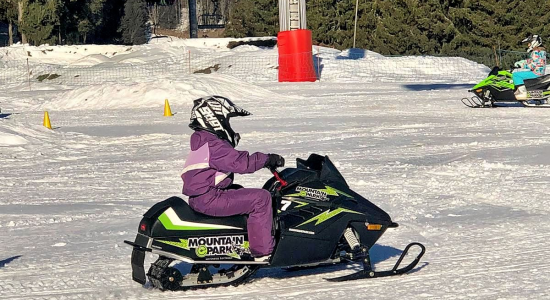 Motoneige électrique et Ski - Image 3