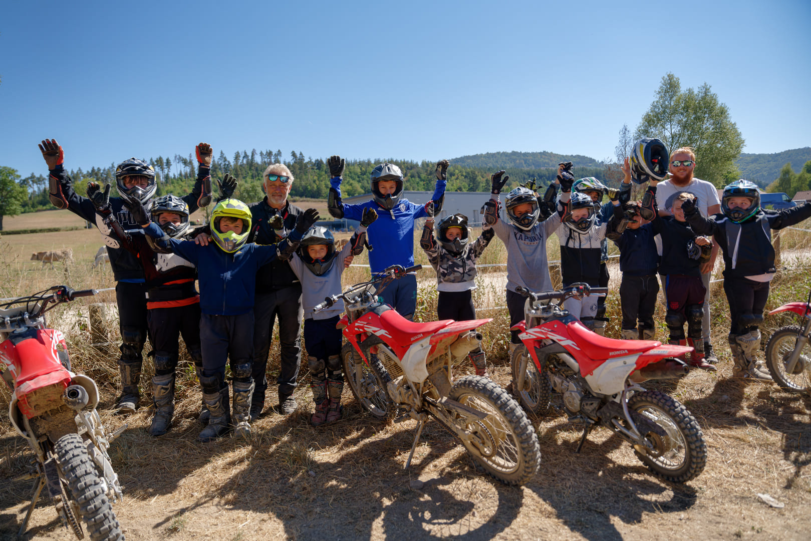 Colonie de vacances Initiation Moto