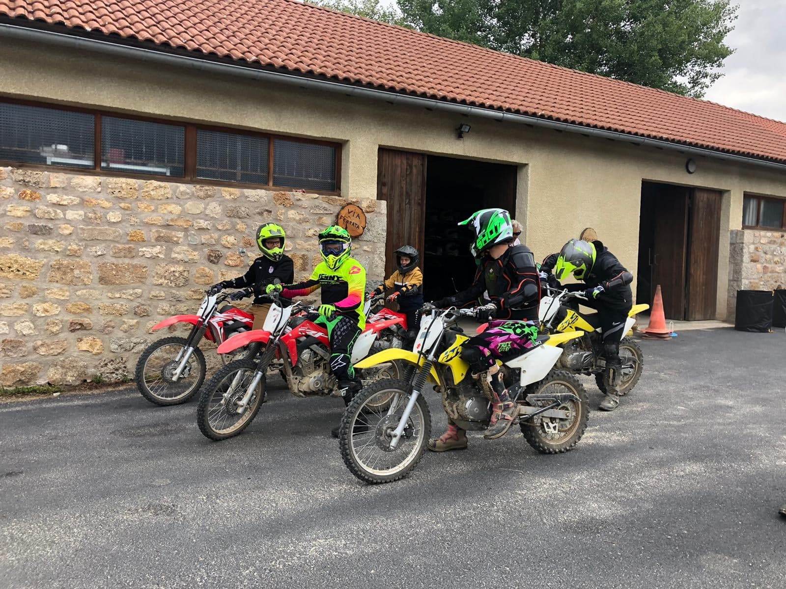 Colonie de vacances Perfectionnement Moto