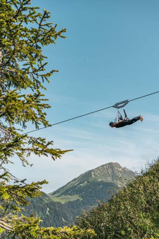 Les portes du soleil à Chatel 
