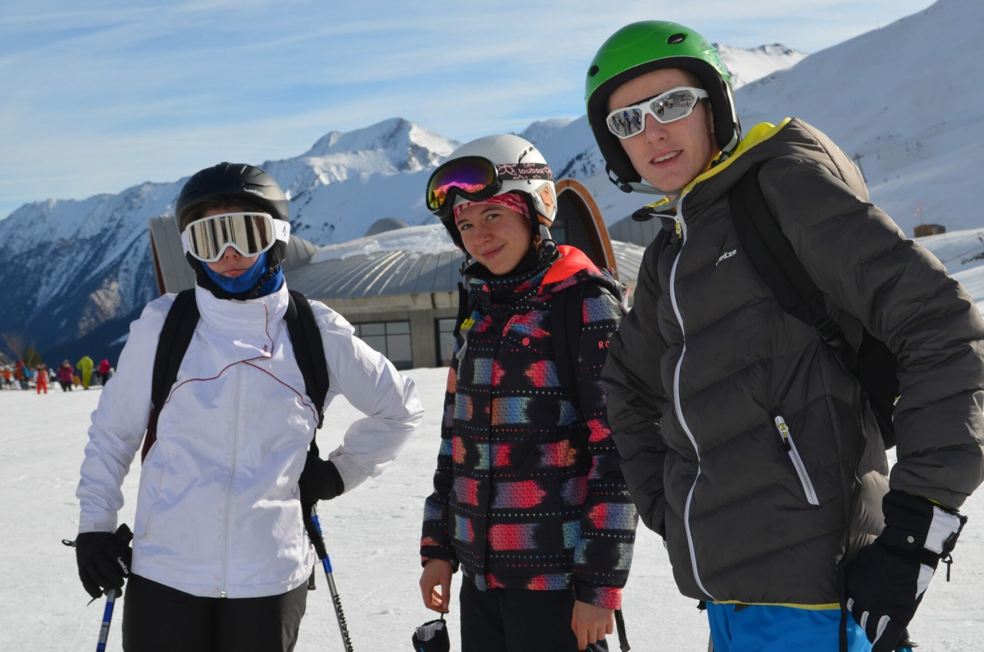 SKI avec cours ESF Combloux
